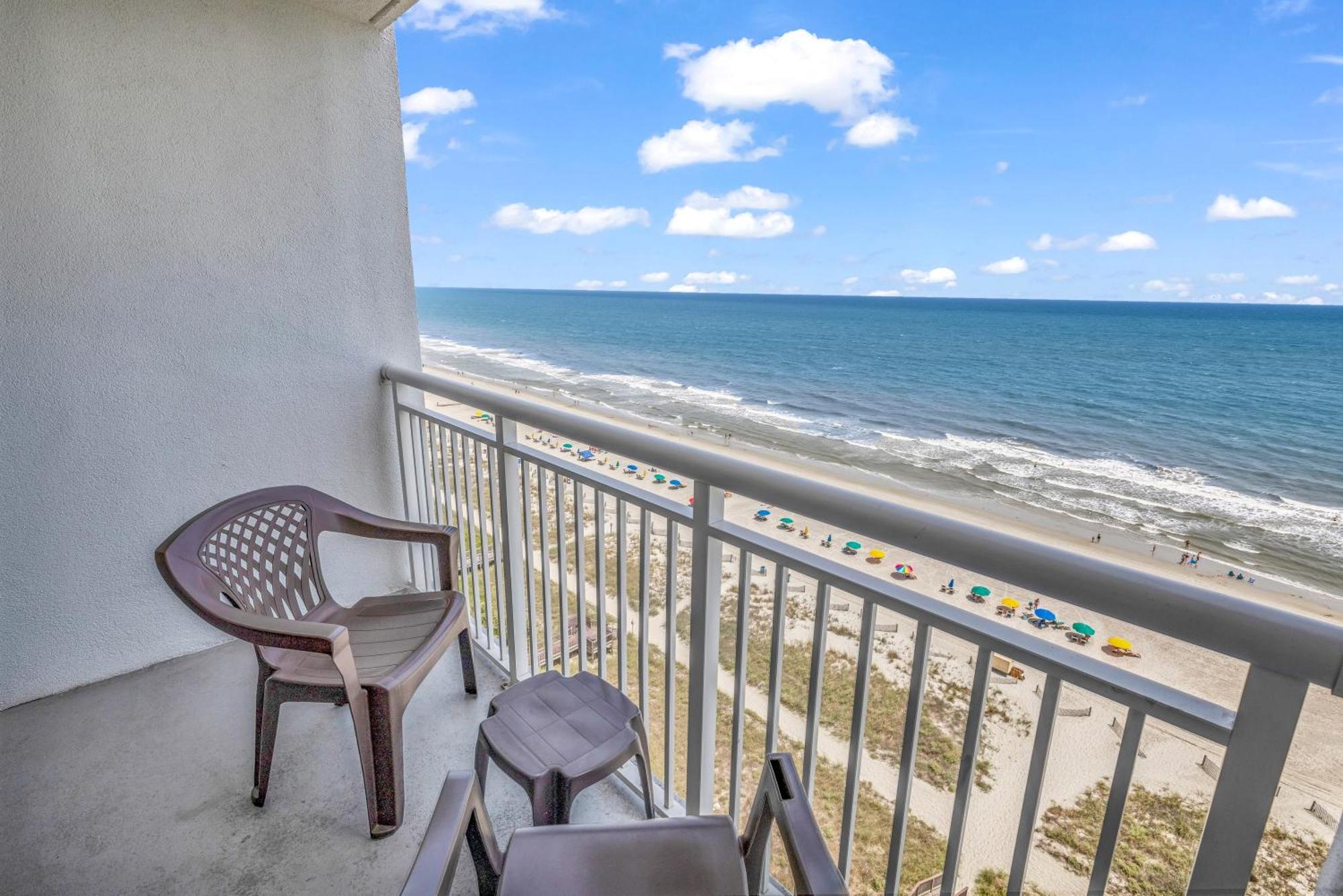Oceanfront Condo Camelot By The Sea Миртл-Бич Экстерьер фото